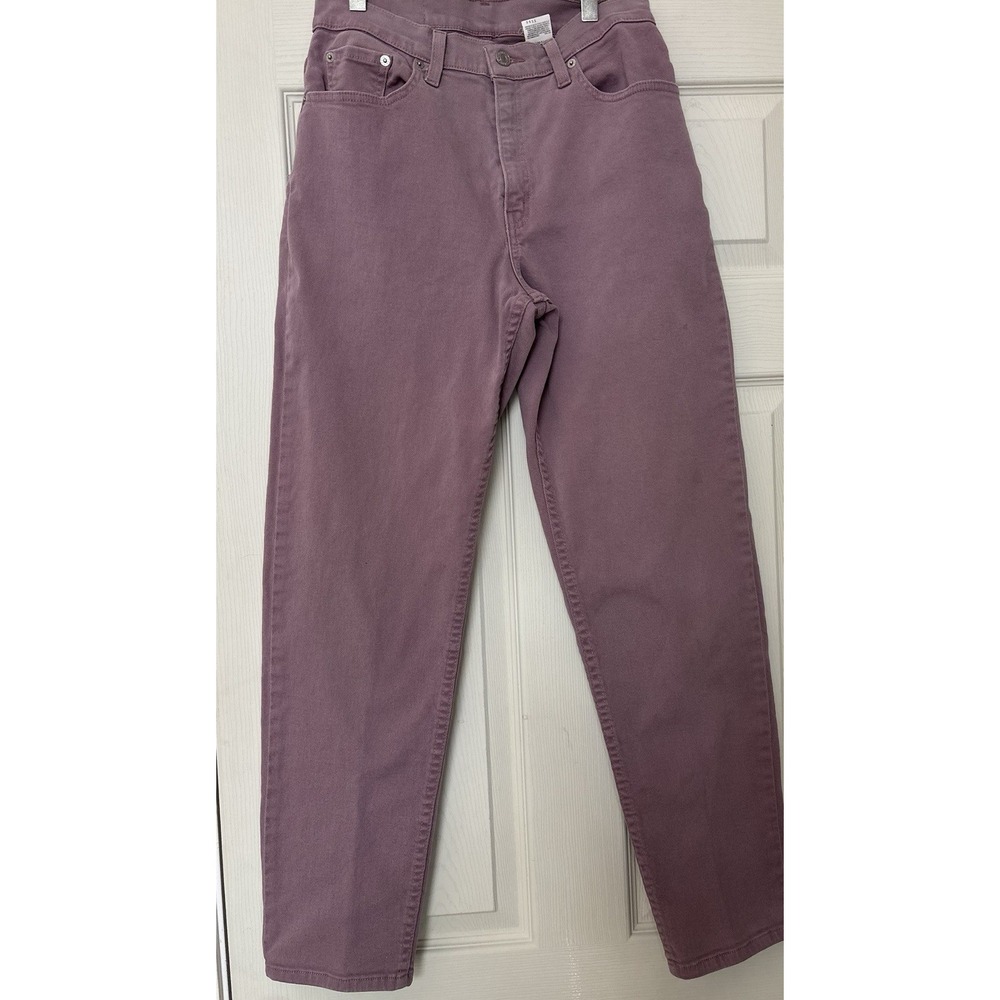 Vintage 2000 Levi's 550 Women's Jeans Size 8M  Tapered Mauve Denim RARE 11/2000
